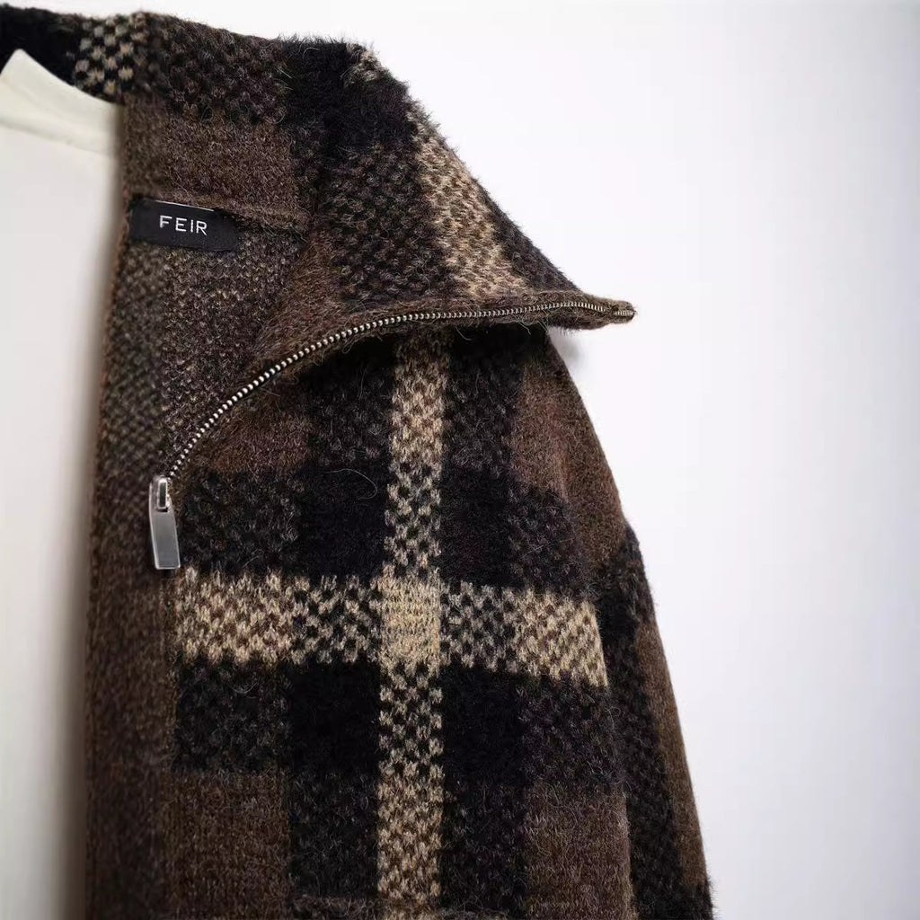 Autumn Sweater Round Neck Solid Color Loose Pullover