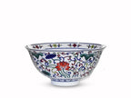 Dragon And Phoenix Chinese Bone China Rice Bowl