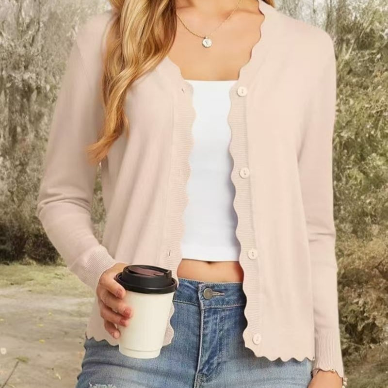 Fashion Short Knitted Cardigan Coat - Grand Goldman