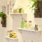 PVC Wall Shelf Punch-free