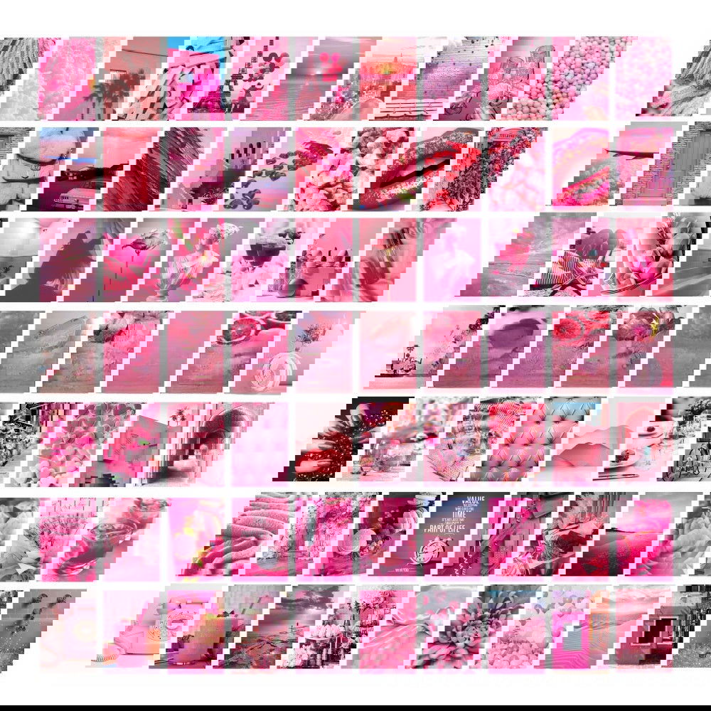 70 Mini Posters Pack 10x15cm Each Mood Postcard Travel & Escape Poster Decoration Painting Sheets for Home Lining Room Kitchen Bathroom - Grand Goldman