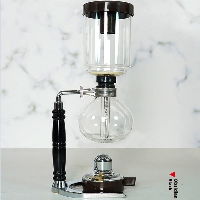 Vacuum Coffee Maker Household Cooking Siphon Pot Suit Glassware Coffee Machine For 3 People For 5 People