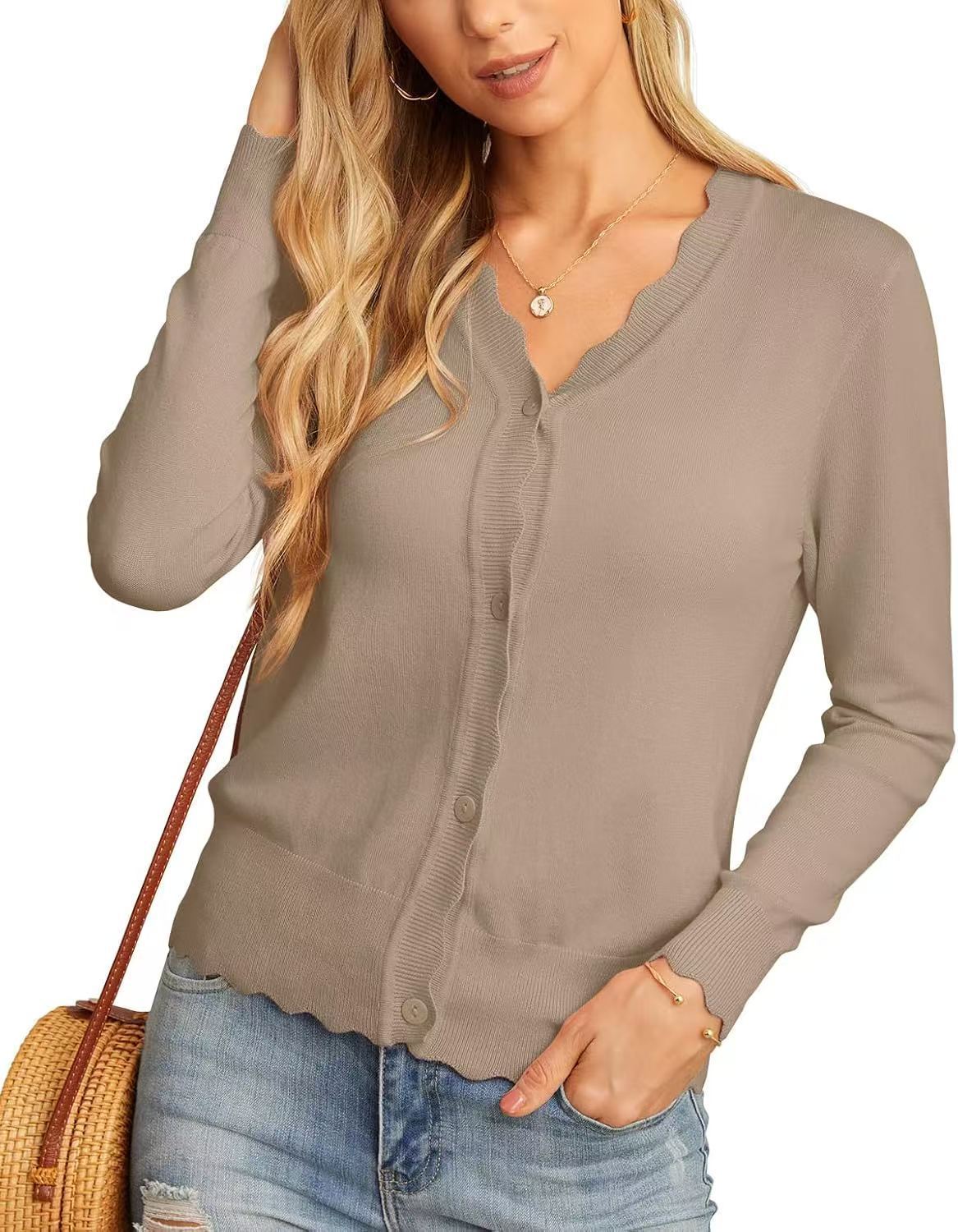 Fashion Short Knitted Cardigan Coat - Grand Goldman