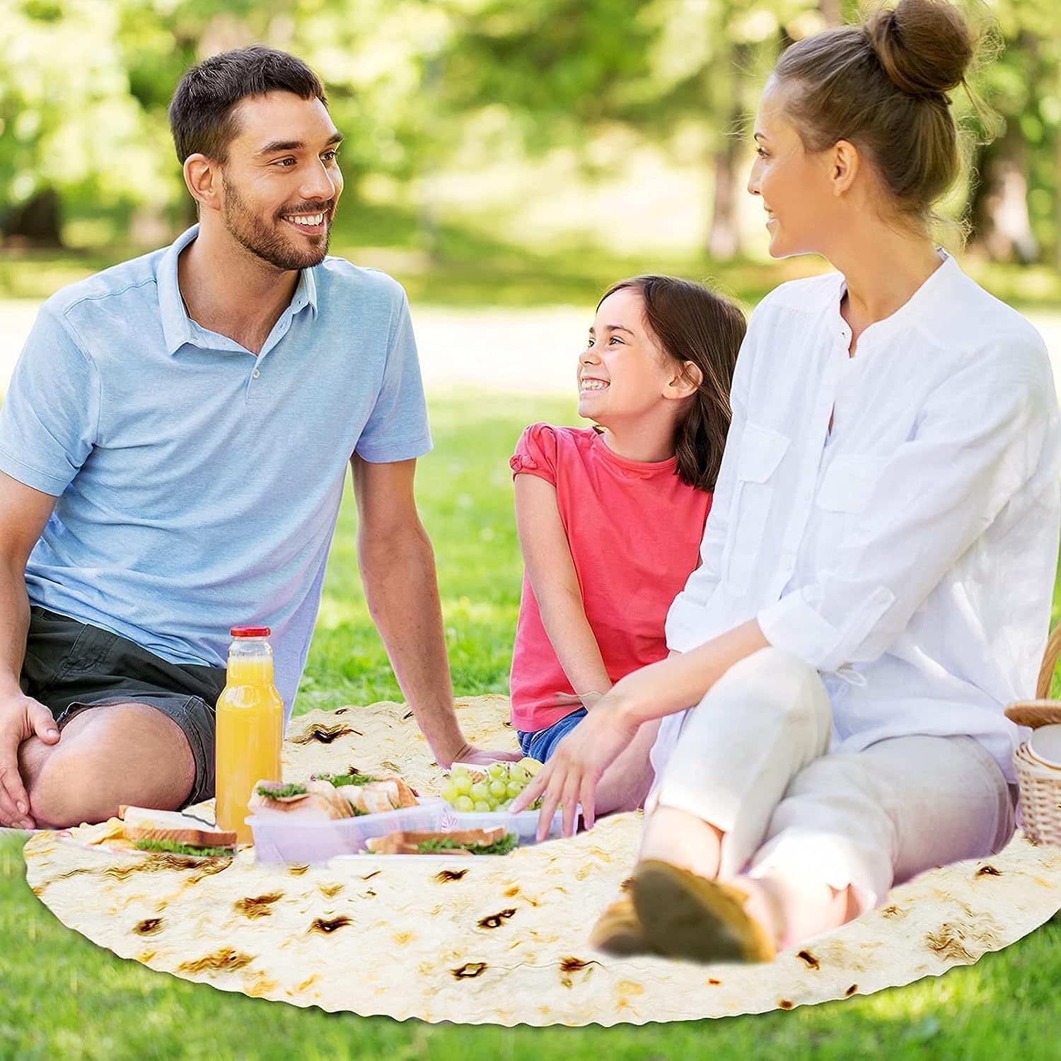 Tortilla-tæppe, baby burritos svøb tæppe, taco tæppe til nyfødt toddler, 285 GSM blødt flannel bærbart tæppe sjove gaver til babyshower dreng pige 0-3 6 9 måneder