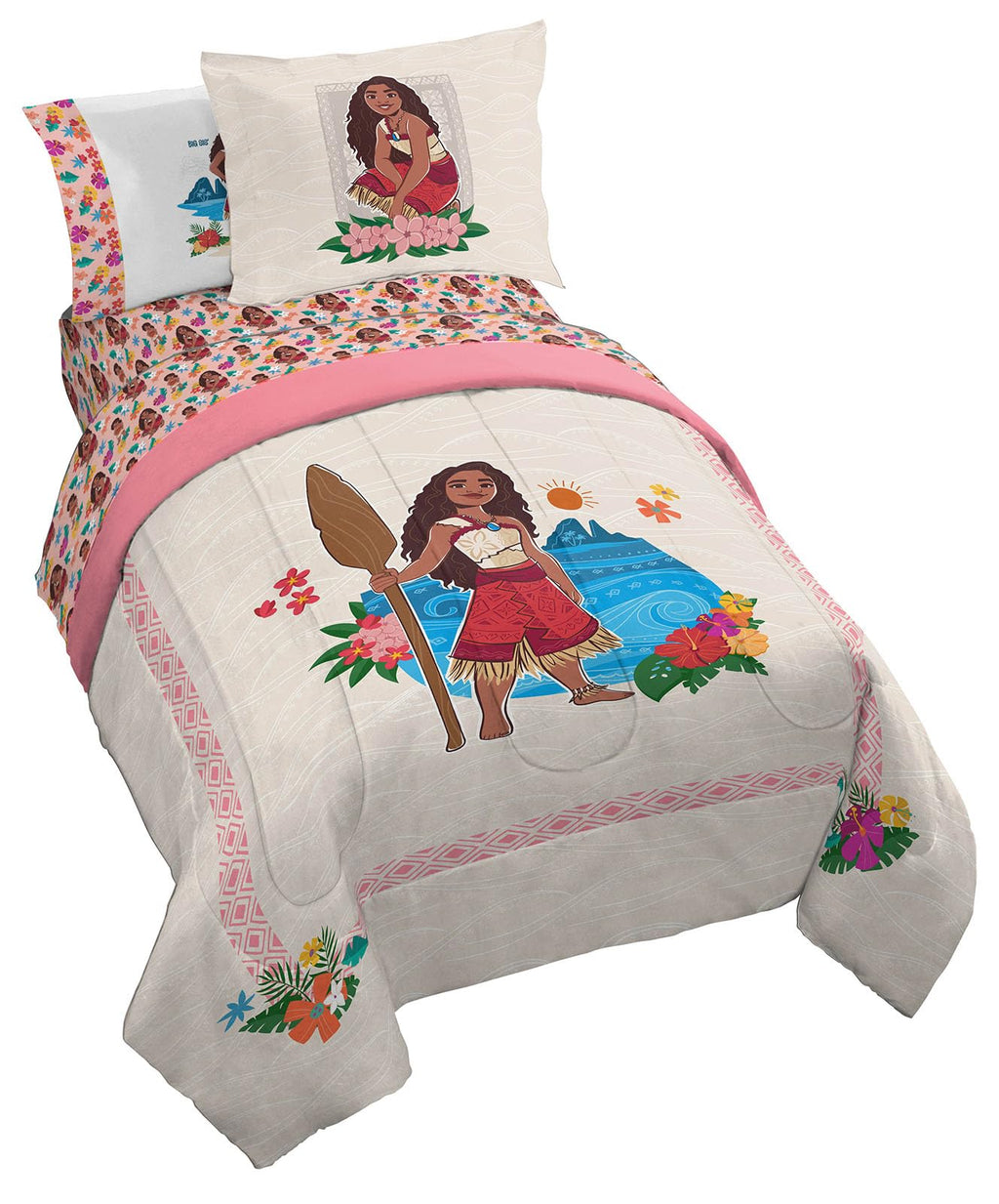 Jay Franco Minecraft Creeper Twin Comforter Set - 5 Piece Bedding Includes Sheet Set & Pillow Covers - Super Soft Gren & Gray Bedding