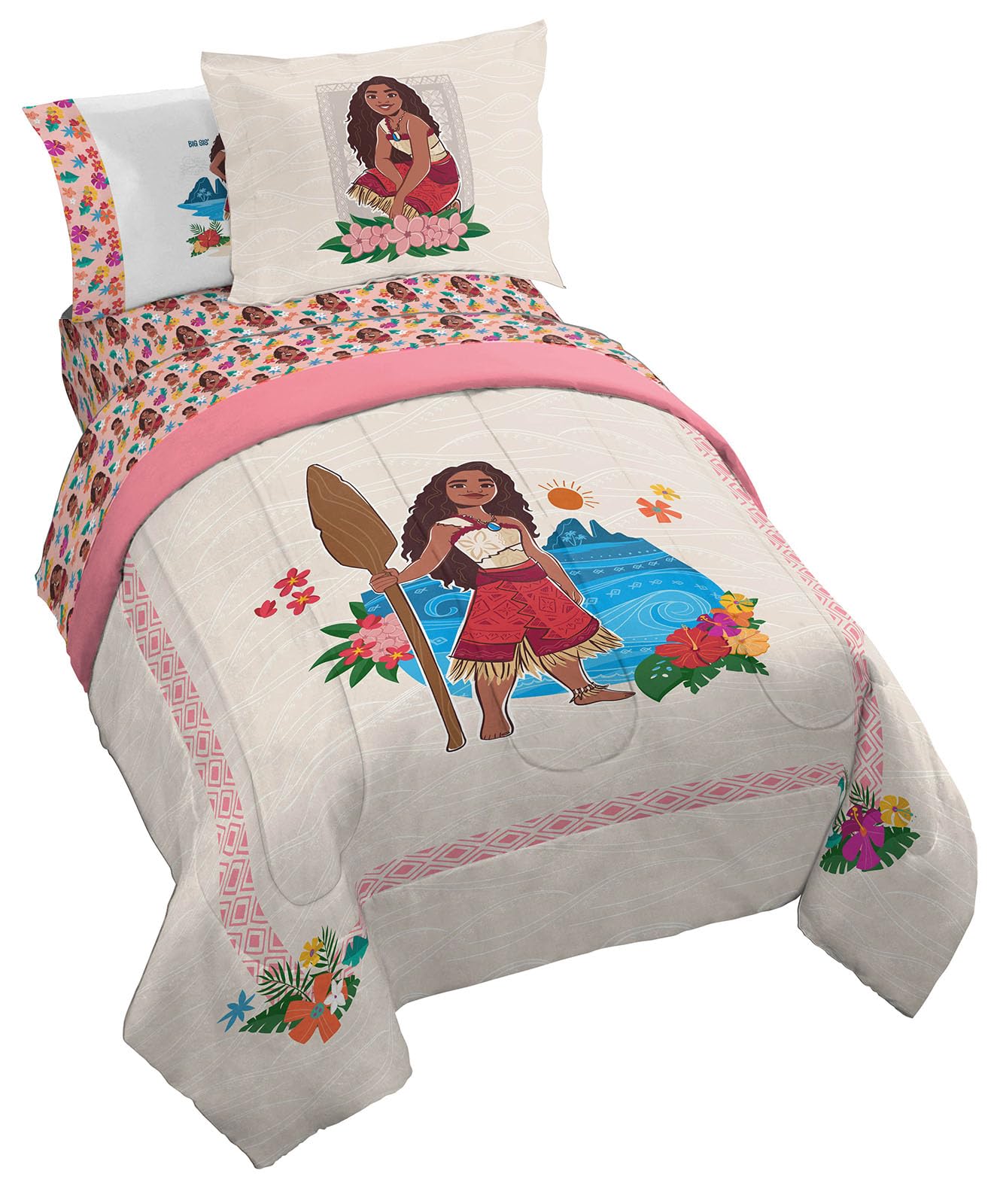 Jay Franco Minecraft Creeper Twin Comforter Set - 5 Piece Bedding Includes Sheet Set & Pillow Covers - Super Soft Gren & Gray Bedding