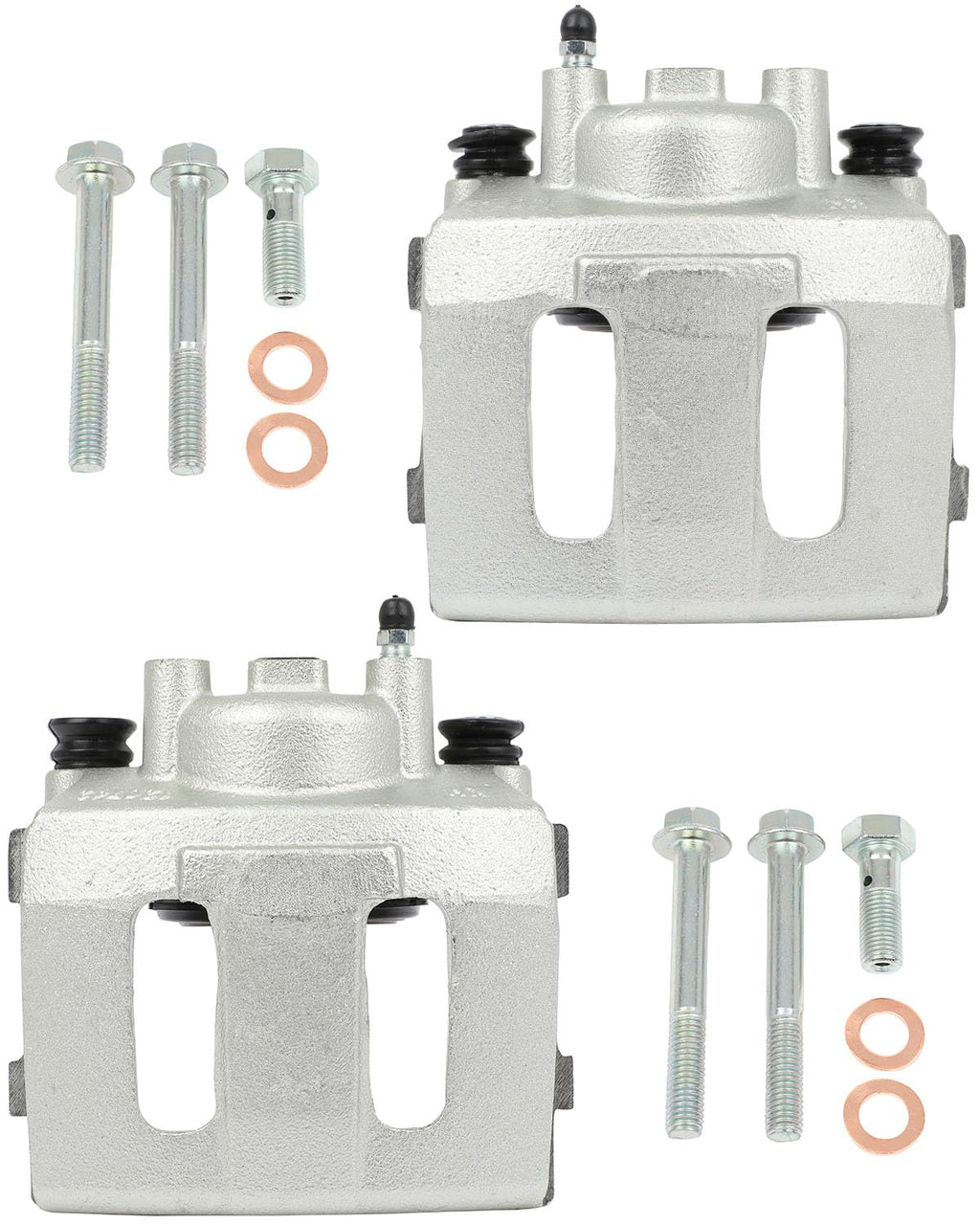 cciyu 18-4072 18-4071 Front Left & Right Brake Calipers Without Bracket For Avanti,For Buick,For Chevy,For GMC,For Isuzu,For Oldsmobile,For Pontiac