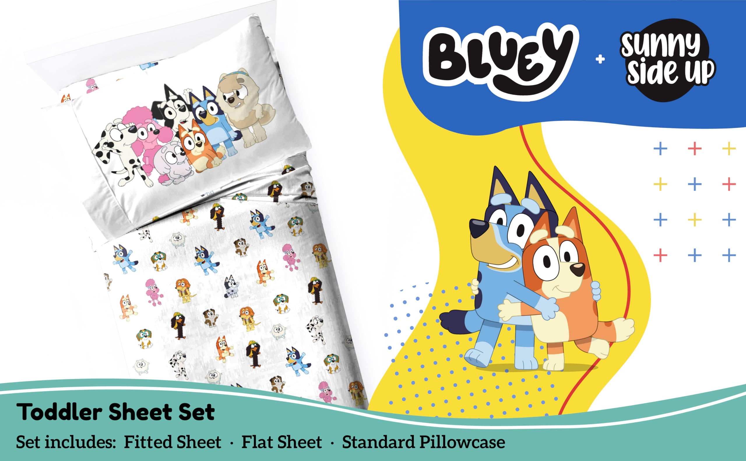 Sunny Side Up Minecraft Creeper & Animals Twin Sheet Set - 3 Piece Kids Bedding Set Includes Pillow Cover - Super Soft Microfiber Sheets