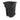 Toter 25564-R1209 Residential Heavy Duty Two Wheeled Trash Can, Blackstone, 64 Gallon