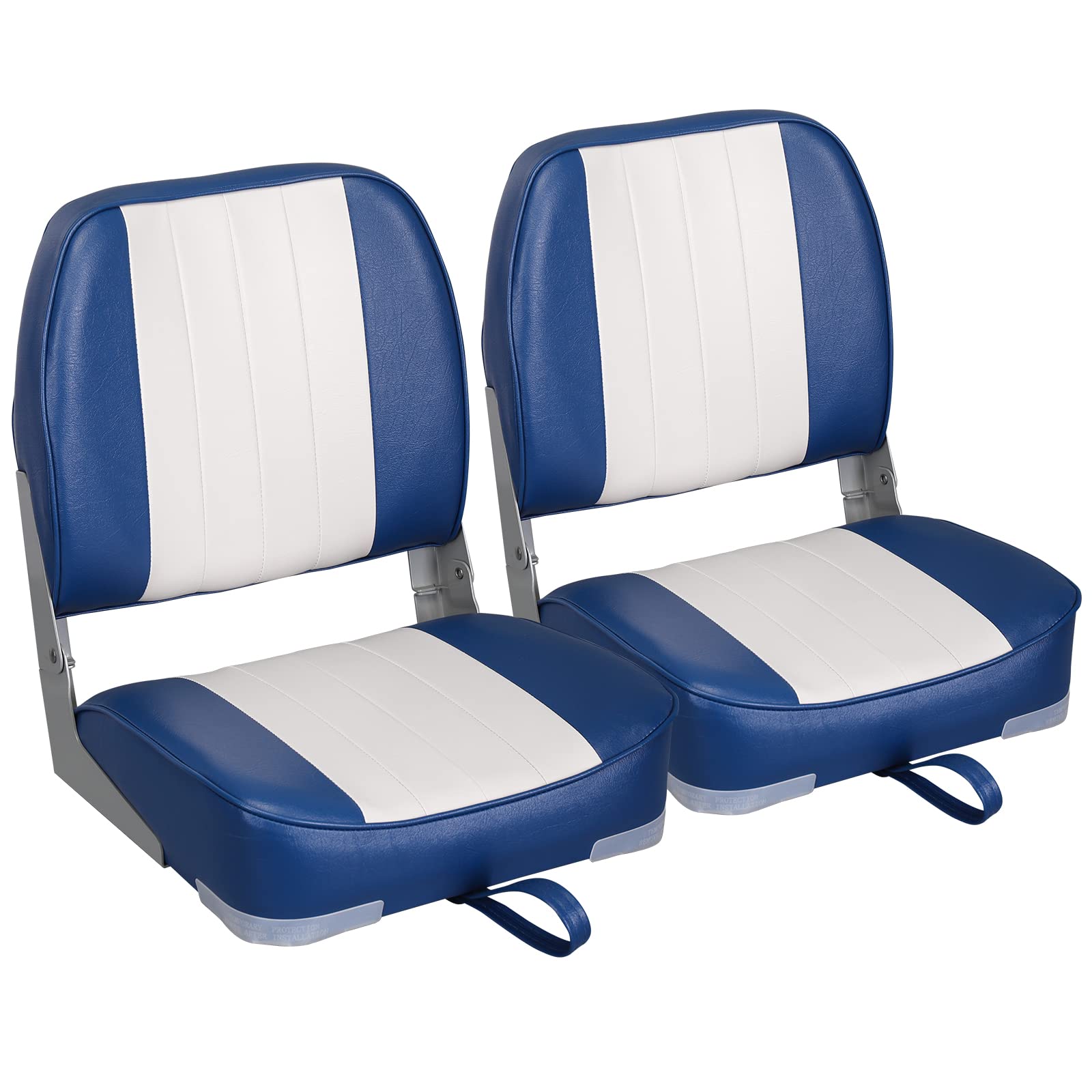 Leader Accessories A Pair of New Low Back Folding Boat Seats(2 seats)