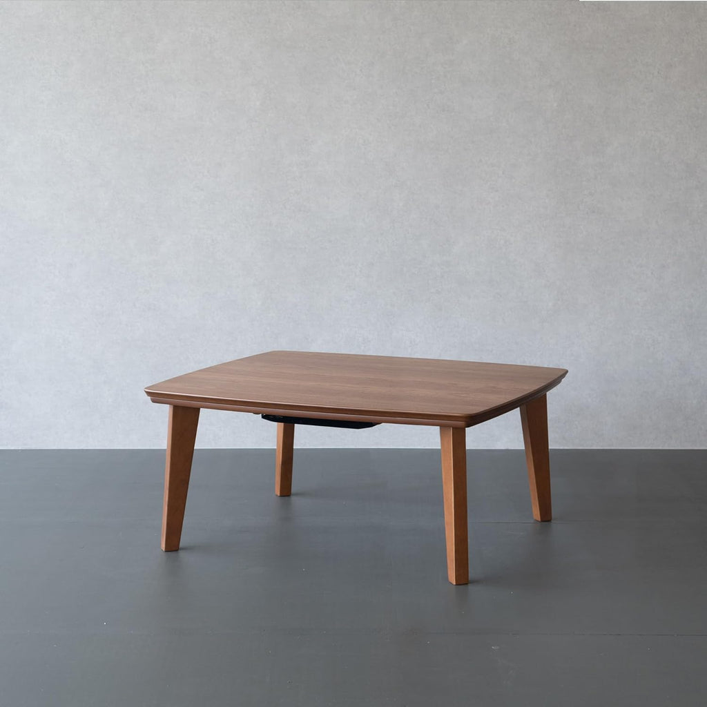 US-KLY Kotatsu Heater Table Low-Lying Dining and Work Desk (Rectangle W35.4 xD23.6 xH15.4 Inchies, Brown)