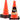 Xpose Safety 28 Inch Orange Traffic Cones Heavy Duty 10lb, 24-Pack - Multipurpose PVC Plastic Safety Cone for Parking, Soccer, Caution, Kids and Construction - DOT Approved