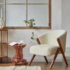 Aotea Crafts Rustic Azalea Tree Stump/Root End Table | Unique Wood Root Log Side Table | Reclaimed Primitive Round Natural Live Edge Coffee Table/Stool | Log Cabin Home Decor Furniture