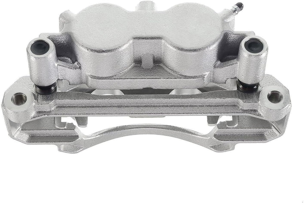 Detroit Axle - 2 Front Brake Calipers for 11-19 GMC Chevy Silverado Sierra 2500 3500 HD, 16-19 Suburban 3500 HD, Brake Calipers with Bracket Assembly 2016 2017 2018 2019 Replacement