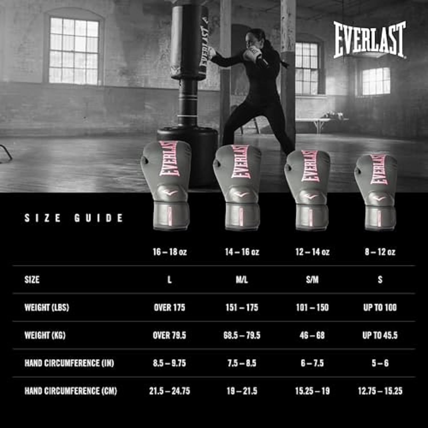 Everlast Elite 2 Boxing Gloves, Pro Training Gloves for Men and Women, Secure Fit Hook and Loop Closure & Ventilation, Heavy Bag & Speedbag Training.