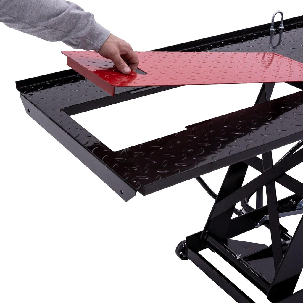 Black Widow Hydraulic Motorcycle Lift Table - 1,000 lb. Capacity