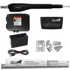 Mighty Mule Gate Opener, Solar and Smart Ready, Heavy Duty Automatic Gate Opener, Gates up to 18ft or 850lb, Single Gate Opener, MM571W