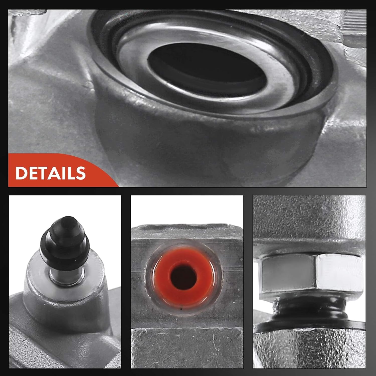 A-Premium Disc Brake Caliper Assembly with Bracket Compatible with Select Cadillac, Chevy and GMC Models - Escalade, Avalanche, Silverado 1500, Suburban 1500, Tahoe, Sierra 1500 and more - Rear Side