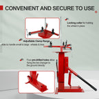 EASYBERG Multifunctional Manual Tire Changer, Portable Hand Bead Breaker suitable for Motorcycles, Go-karts, Trailers, Bikes, ATVs, Trucks, with rim sizes from 4" to 16.5"