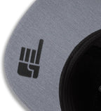 GMC Hummer EV Leather Patch Hat - Limited Edition Debossed Cap Gray/Black