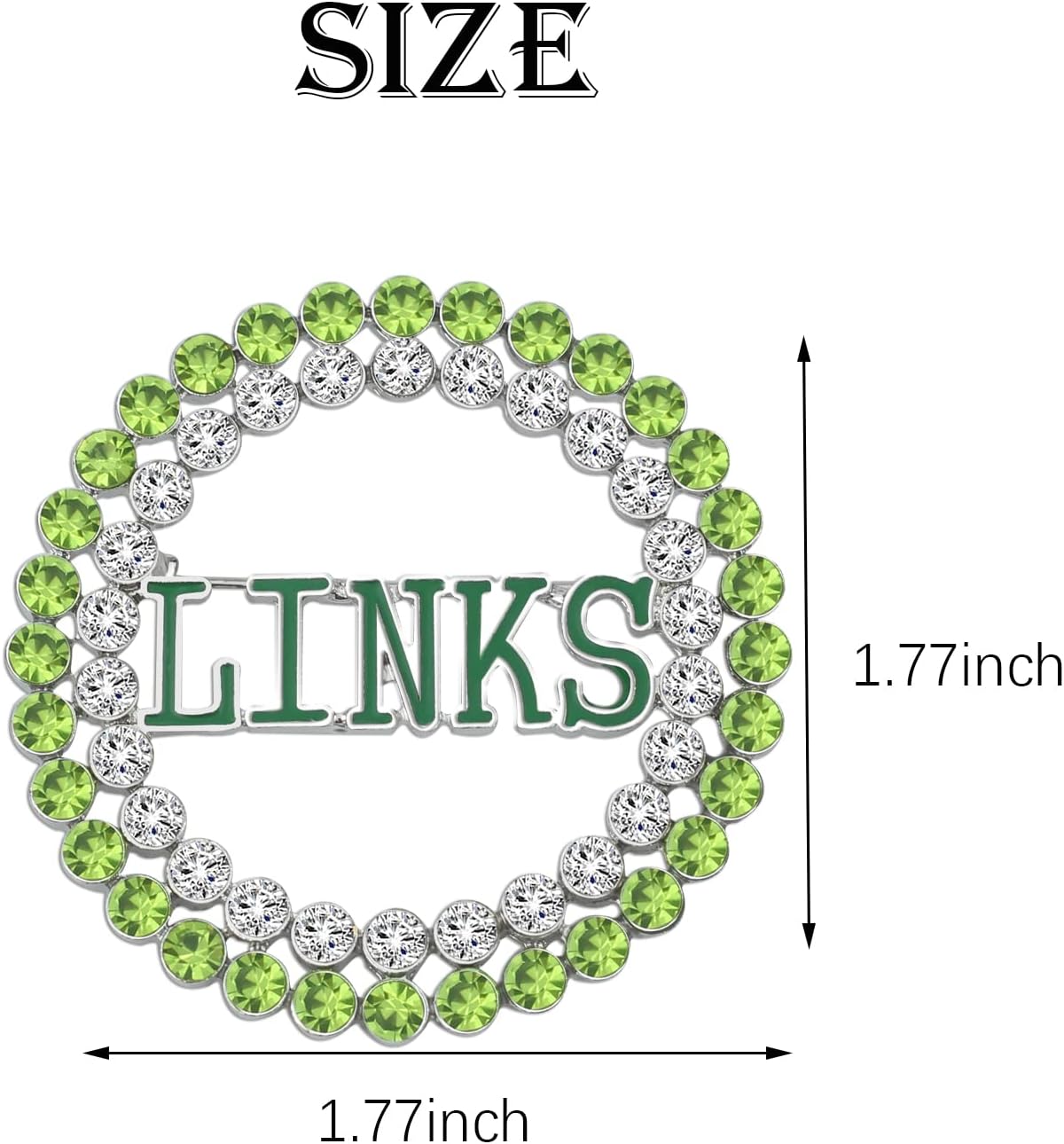 Greek Sorority Gift for Women Girls Soror Paraphernalia Brooch Pin Sisterhood Graduation Jewelry Gift