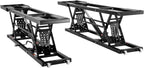 VEVOR Portable Car Lift - 7,000 LBS Capacity, 26.8" Max. Height, Heavy-Duty Carbon Steel Truck Lift with 120V Power Unit