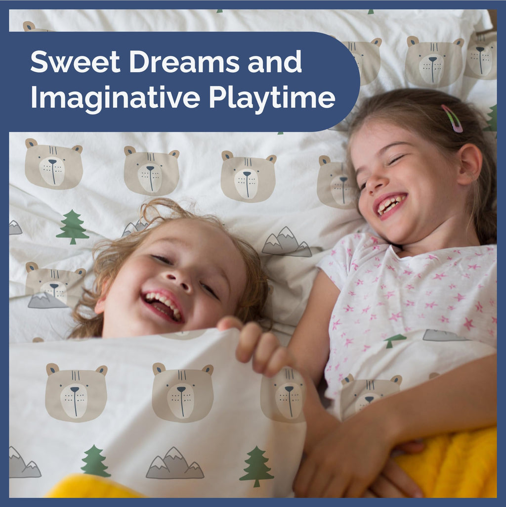 Kids Princess Full 4 Piece Sheet Set - Boys, Girls, Teens, Toddler - Easy Fit Deep Pockets - Breathable, Hotel Quality Bedding Sheets - Machine Washable - Wrinkle Free - Cute, Cozy, Soft - CGK Linens