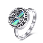 ONEFINITY Tree of Life Rings Sterling Silver Celtic Knot Tree of Life Rings Family Tree Jewelry Gifts for Women