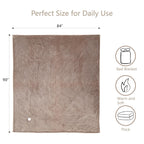 Manta Elétrica Tefici, Super Aconchegante e Macia, Flanela de 2 Camadas 50" x 60", Manta Aquecida com 3 Níveis de Aquecimento e Desligamento Automático em 4 Horas, Lavável na Máquina, Certificada ETL e FCC, Uso Residencial e Escritório, Cor Camelo