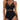 BMJL Womens Mesh Tummy Control Swimsuits One Piece Slimming Modest Bathing Suit Metal Ruched Swim Suits 2025(Black, M)