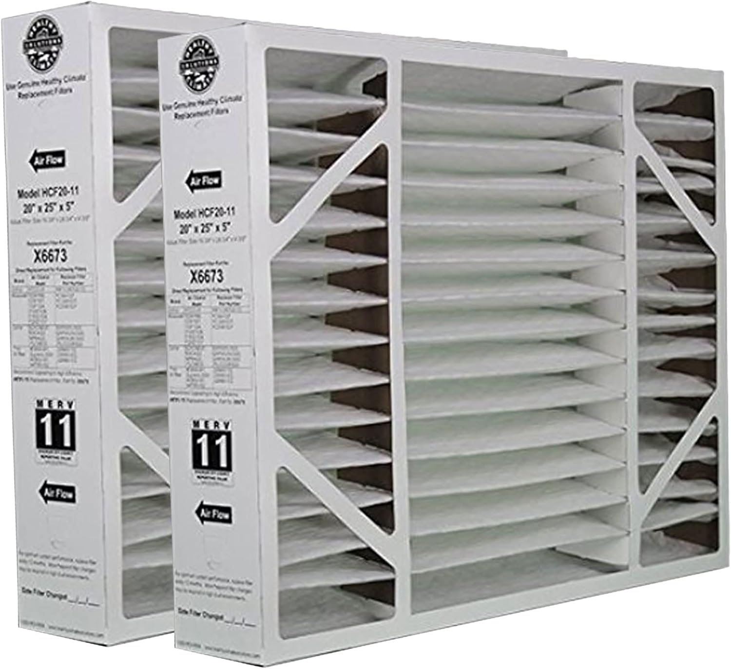 Lennox X6673 Healthy Climate HCF20-11 MERV 11 Filter Media (2 Pack)