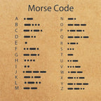 TESTRYE Morse Code Bracelets for Men Women,Morse Code Bracelets with Adjustable String,Inspirational Gifts Friendship Bracelets for Women Men Friends (Fucking badass)