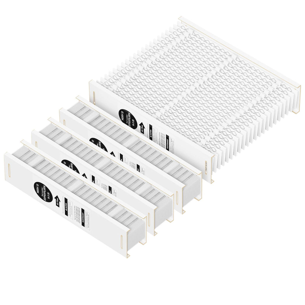 EXPXXFIL0016 Merv 13 16x25 Filter Media Compatible with Bryant/Carrier EZ-FLEX EXPXXFIL0016 heating and cooling system, Part Number: EXPXXFIL0016, Pack of 2