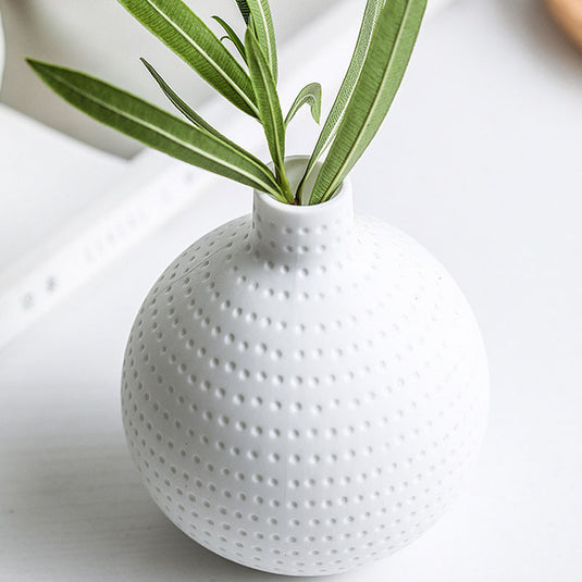 Vase en céramique minimaliste moderne, décoration de la maison 