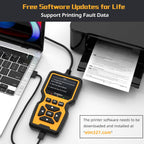 ZMOON ZM201 Professional OBD2 Scanner Diagnostic Tool, Enhanced Check Engine Code Reader with Reset OBDII/EOBD Car Diagnostic Scan Tools for All Vehicles After 1996, 2025 Upgraded