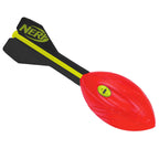 Nerf Vortex Aero Howler Foam Ball – Classic Long-Distance Football - Flight-Optimizing Tail - Hand Grip – Indoor and Outdoor Fun (Blue)