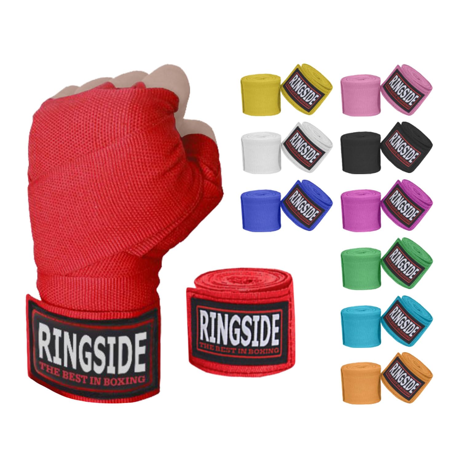 Ringside Mexican Style Boxing Hand Wraps (Pair)