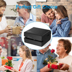 Battery Operated Electric Letter Opener - Letter Openers Envelope Slitter, Envelope Opener, Mail Opener, Universal Envelope Efficient Letter Opener Tool for Office, Home (Black)