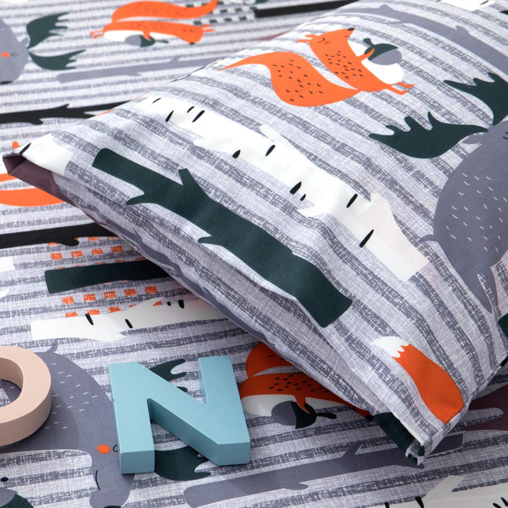 ست ملحفه کودکان یونیکورن صورتی JSD، سایز تویین، ۳ تکه، ملحفه‌های رختخواب میکروفایبر چاپ شده با طرح رنگین کمان برای دختران، جیب عمیق