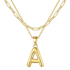 Turandoss Gifts for Women - Birthday Gifts for Women, Gifts for Her, Gifts for Women Birthday Unique, Dainty Gold Choker A Bubble Necklaces, Gold Jewelry for Women