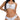 VUUEAN Women's Bikini Denim Lingerie Set with Strappy Bra and Hot Shorts (Color : White suit, Size : L)