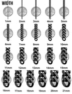 Ioka - Corrente Marinheiro Lisa de Ouro Amarelo Maciço 14K REAL 2,5mm com Fecho Lagosta - 20"