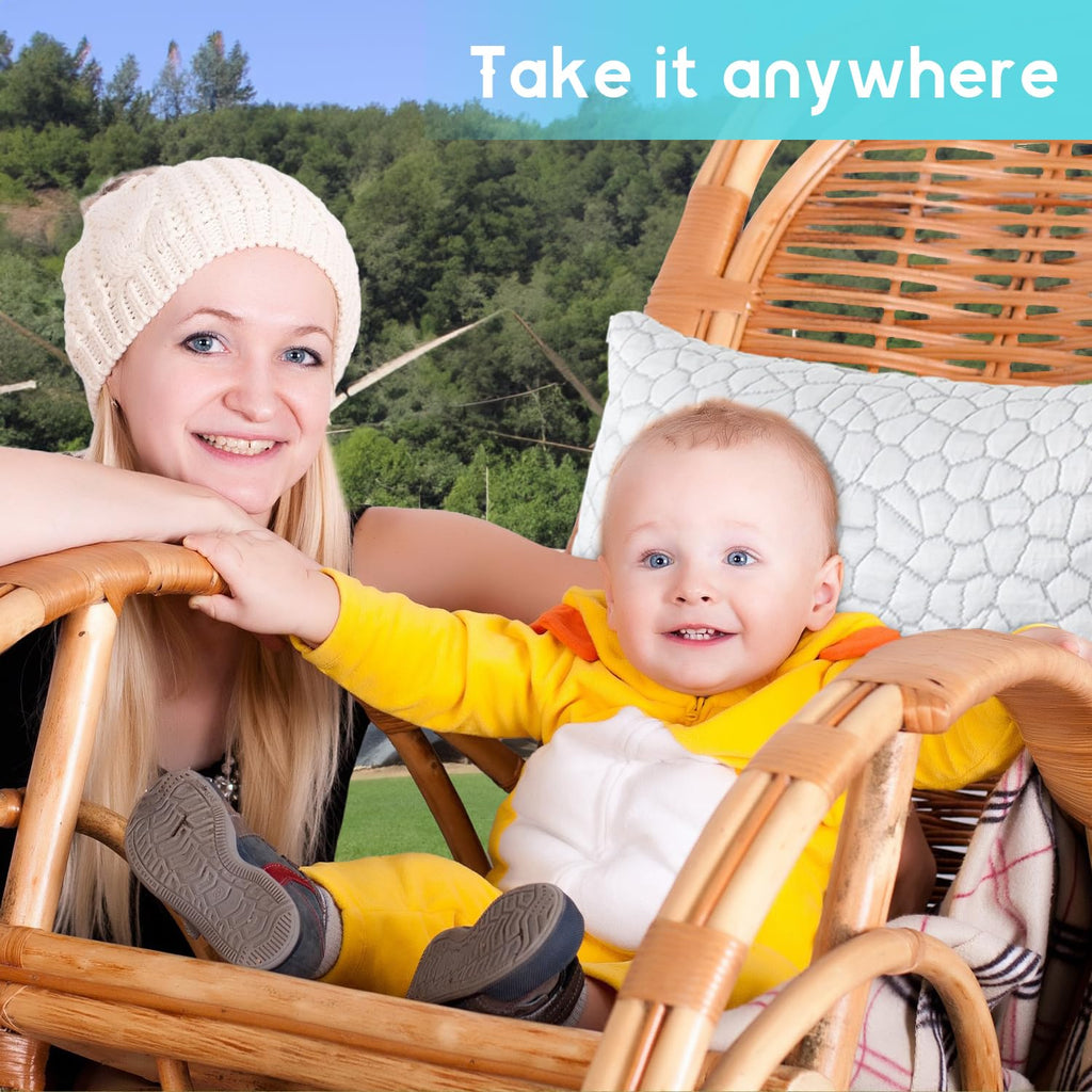 SUPA MODERN охлаждающие подушки для сна 2 шт. подушки из измельчённой пены с эффектом памяти регулируемые прохладные подушки для сна на боку, спине и животе роскошные гелевые подушки размера Queen комплект из 2 шт. съемные моющиеся чехлы