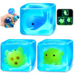 Stress Cube Fidget Toys Adults - Sensory Toys for Kids with Autism Stress Balls for Adults Squishy Toys for Anxiety Squeeze Fidgets for Teens Stress Relief Gifts Easter Basket Stuffers