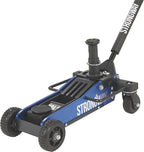 Strongway Off-Road Vehicle Jack, Offroad Jack Aluminum Construction Jack with High-Lift Design and Heavy-Duty Rear Swivel Casters, Car Lift Jack Off Road Jack