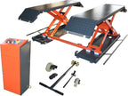 KATOOL Mid Rise Scissor Lift 110V Power Mid-Rise Car Lift Max. Lifting Height 41.25" X85-110V
