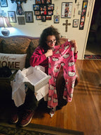 Fpvcqnm Kawaii Halloween Pajamas Pants Halloween Cat Pajamas Flannel Sleep Pajama Pants Cartoon Anime Pajama for Women Men