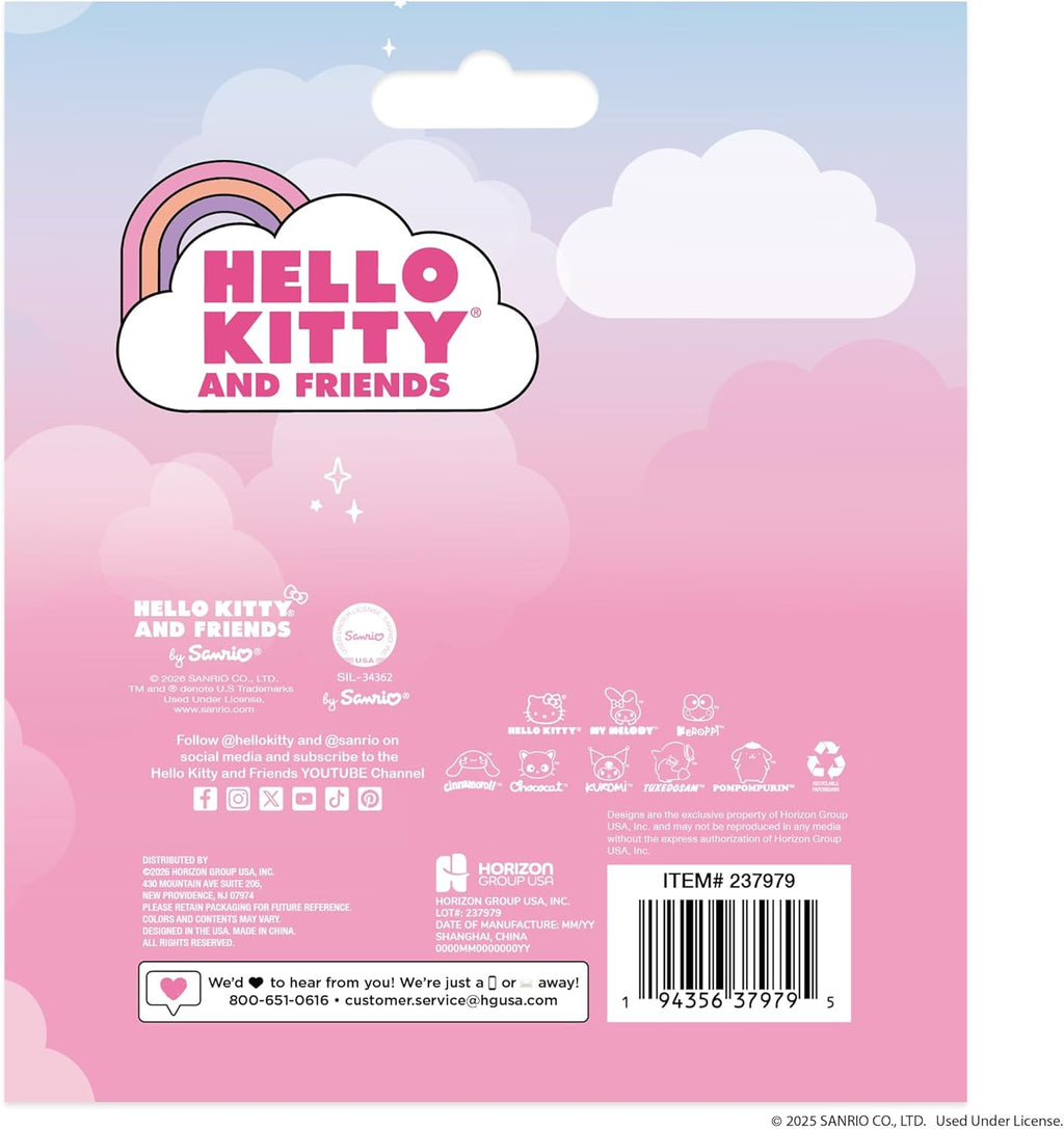 Squishmallows and Hello Kitty Gelli Gels