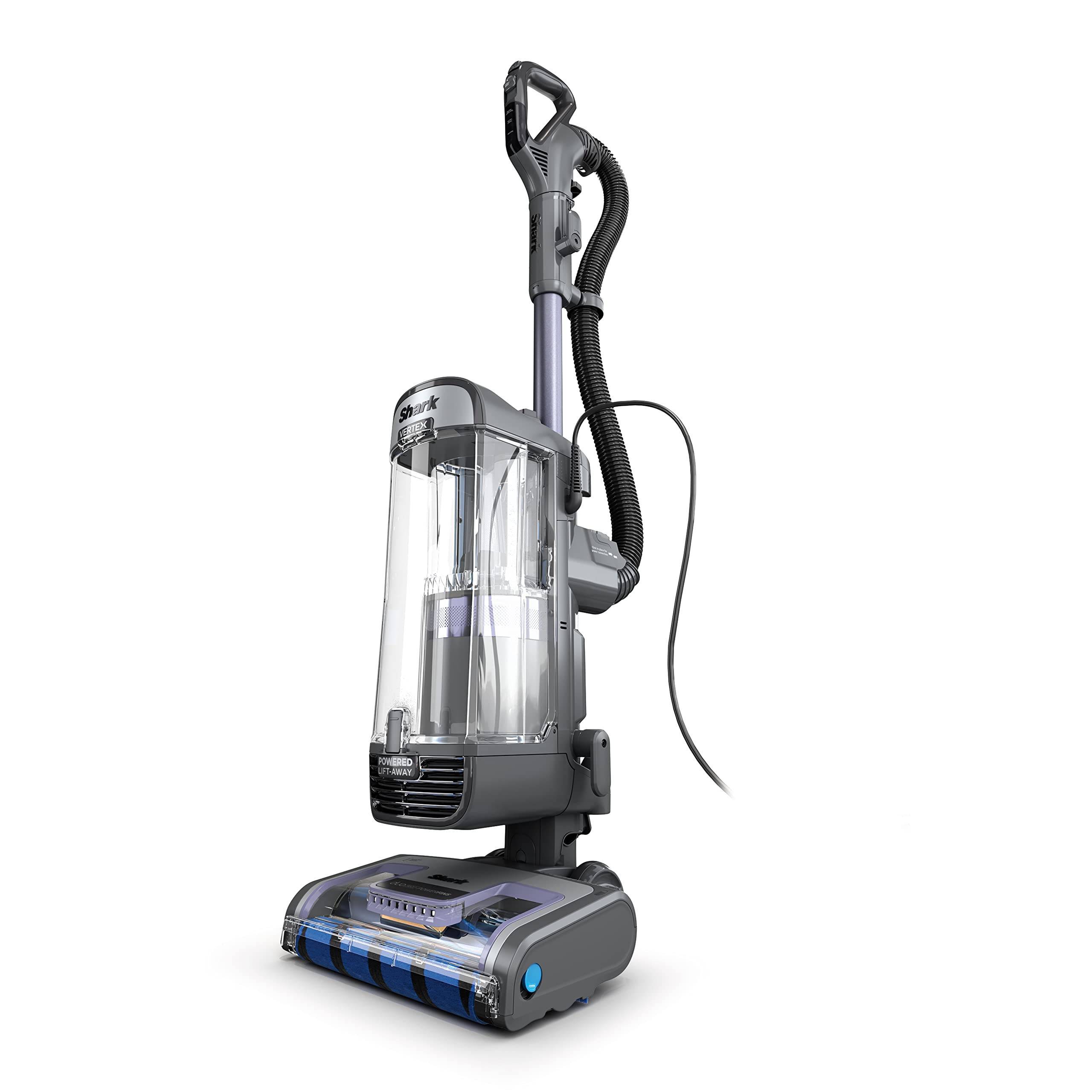Shark NV352 Navigator Lift Away Upright Vacuum, Hepa Filter, Anti-Allergen Technology, Swivel Steering, Ideal for Carpet, Stairs, & Bare Floors, with Wide Upholstery & Crevice Tools, Lavender