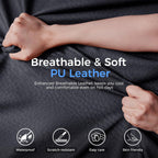 GTRACING Big and Tall Gaming Chair 400lbs Heavy Duty Office Chair with Foot Rest & Ergonomic Pocket Spring Lumbar Support, High Back 3D Saddle Shaped Cushion for Back Pain Relief, Matte-Black